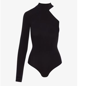 Commando - Ballet One-Shoulder Turtleneck Bodysuit